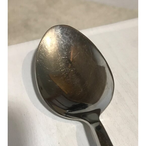 Set Of 6 Stainless Steel Iced Tea Dessert Ice Cream Spoons 8" Long - Picture 4 of 10